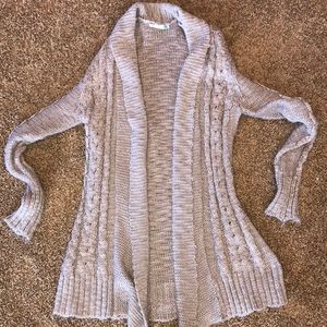 Long knit sweater